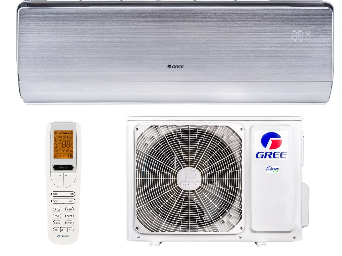 Кондиционер GREE U-CROWN, SILVER Inverter GWH09UB-9000 BTU