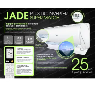 Conditioner HAIER JADE Plus DC Inverter Super Match AS25S2SJ1FA-3-1U25MECFRA-4