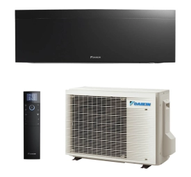 Кондиционер DAIKIN Inverter R32 EMURA FTXJ25AB+RXJ25A R32 A+++ (чёрный)