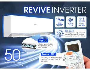 Condiționer HAIER REVIVE Plus DC Inverter R32 AS50RCBHRA-PL 1U50MERFRA-4