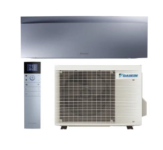 Кондиционер DAIKIN Inverter R32 EMURA FTXJ20AS+RXJ20A R32 A+++ (серый)