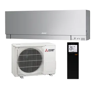 Кондиционер Mitsubishi Electric Inverter MSZ-EF35 VE2-MUZ-EF35 VE Серебристый