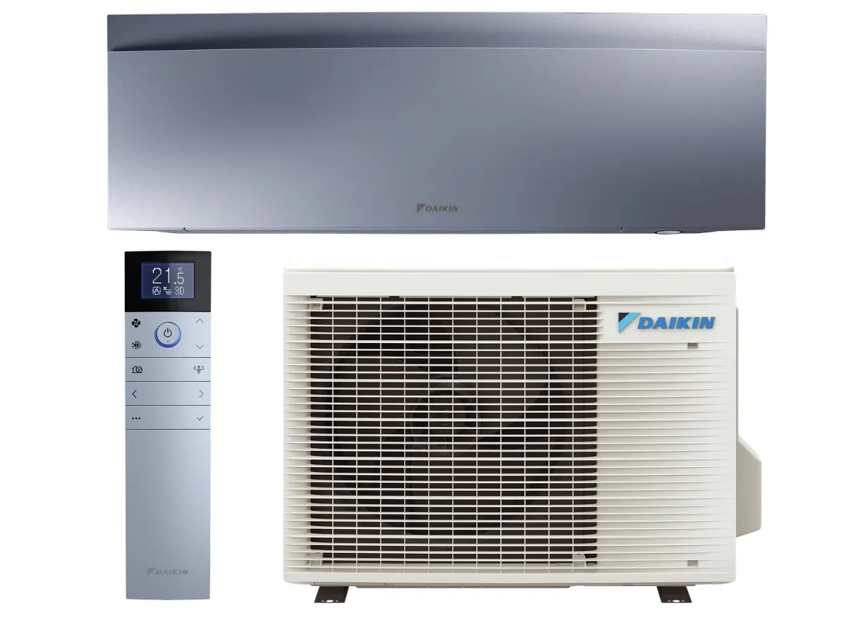 Кондиционер DAIKIN Inverter R32 EMURA FTXJ25AS+RXJ25A R32 A+++ (серый)