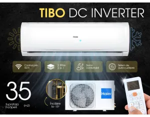 Condiționer Haier Tibo DC Inverter R32 AS35TAMHRA-C/1U35YEFFRA-C