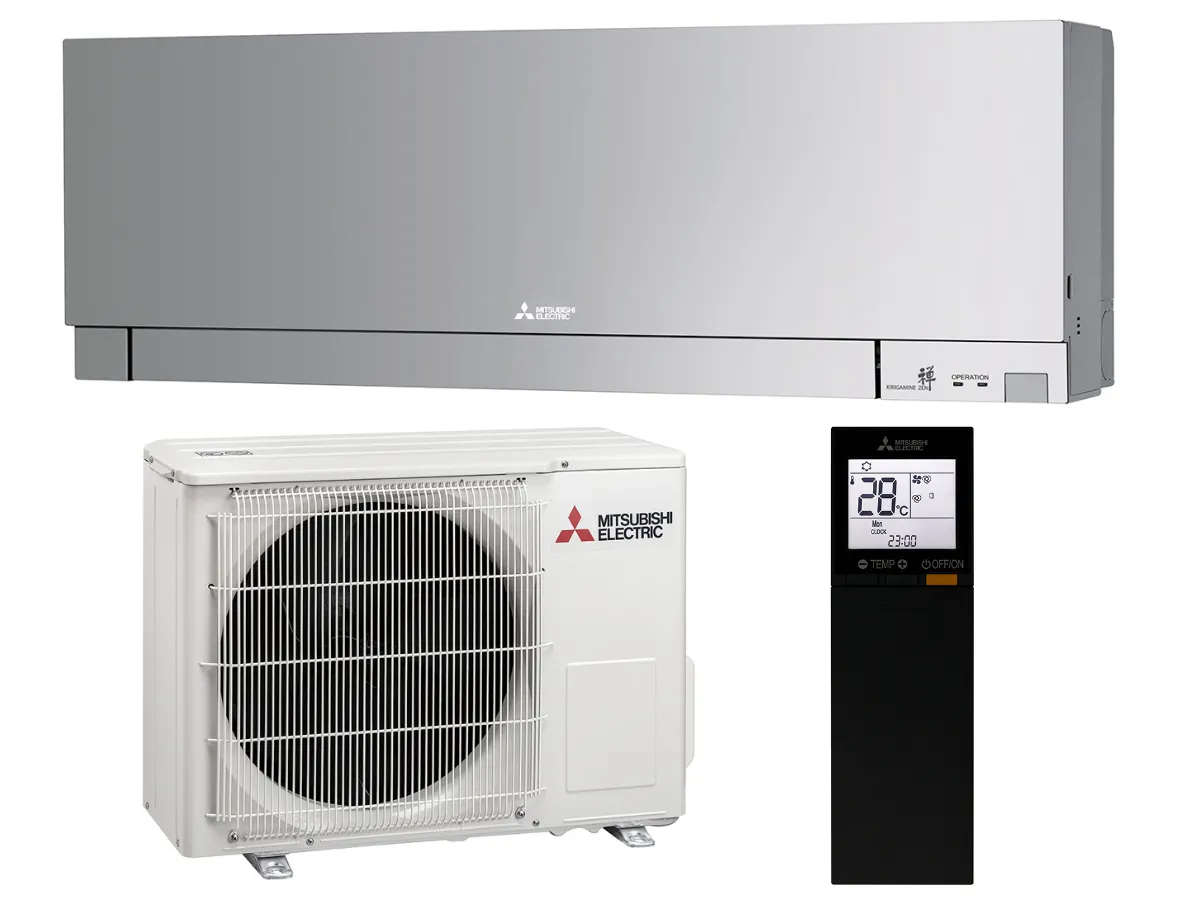 Кондиционер LUX DESIGN Mitsubishi Electric MSZ-EF35VGKS  MUZ-EF35VG (жемчужно-серый)