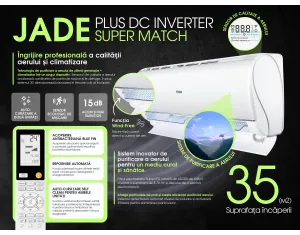 Condiționer HAIER JADE Plus DC Inverter Super Match AS35S2SJ1FA-3-1U35MECFRA-4