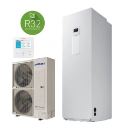 Pompe de caldura R32 ClimateHub monobloc SAMSUNG AE080RXYDEG/EU+ Boiler incorporat AE260RNWMEG/EU+ Controller MWR-WW10N