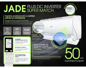 Conditioner HAIER JADE Plus DC Inverter Super Match AS50S2SJ1FA-3-1U50JECFRA-4