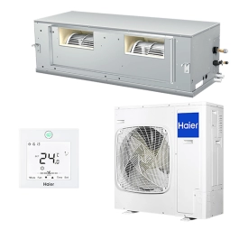 Aparat de aer conditionat duct High ESP HAIER ADH140H1ERG/1U140S2SN1FB