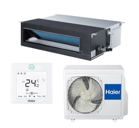 Кондиционер инверторный канальный Medium ESP HAIER AD140S2SM3FA/1U140S2SN1FB