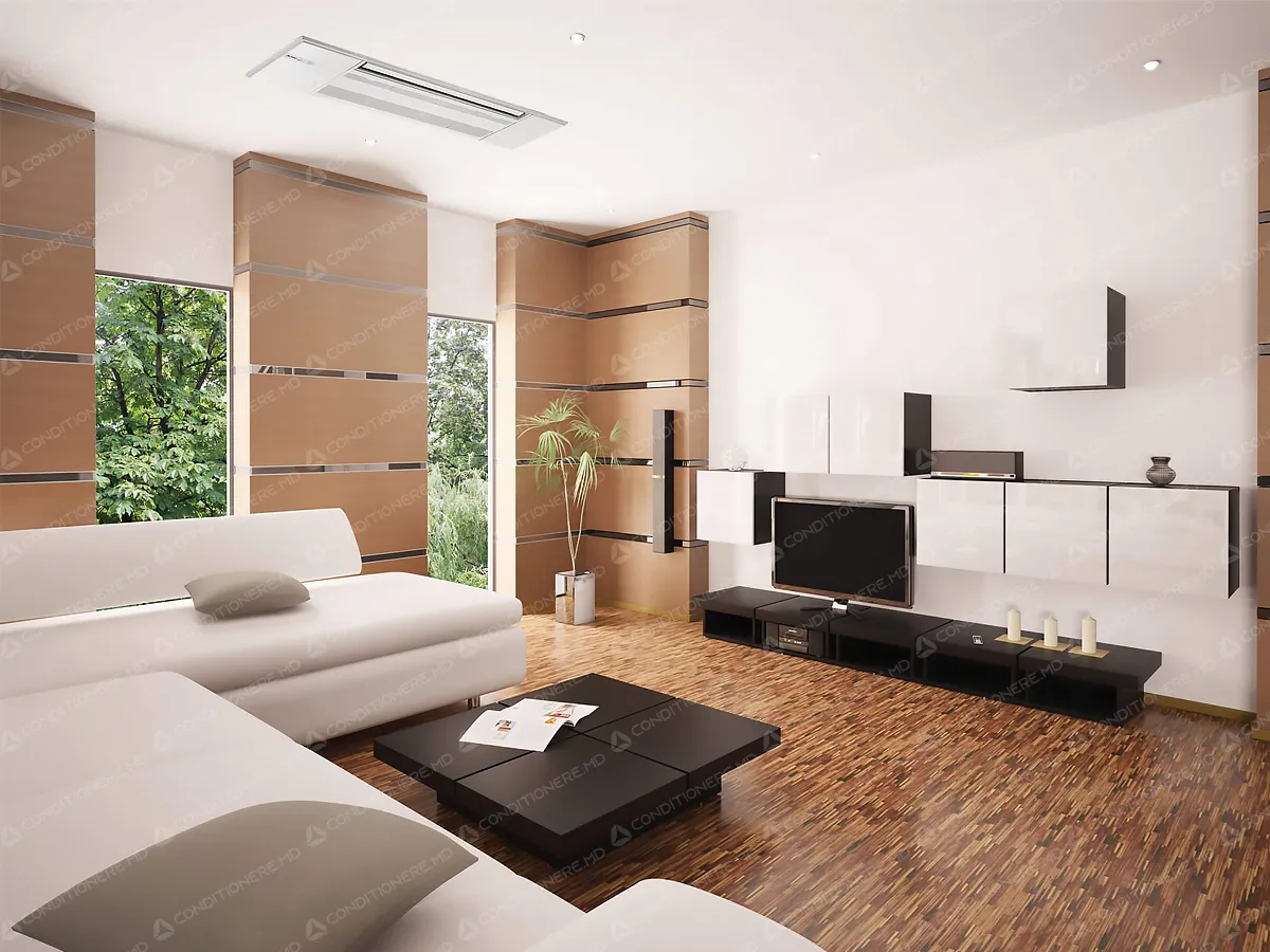 Unitate interioară a conditionerului de tip casetă cu un singur flux Mitsubishi Electric MLZ-KP50 VF