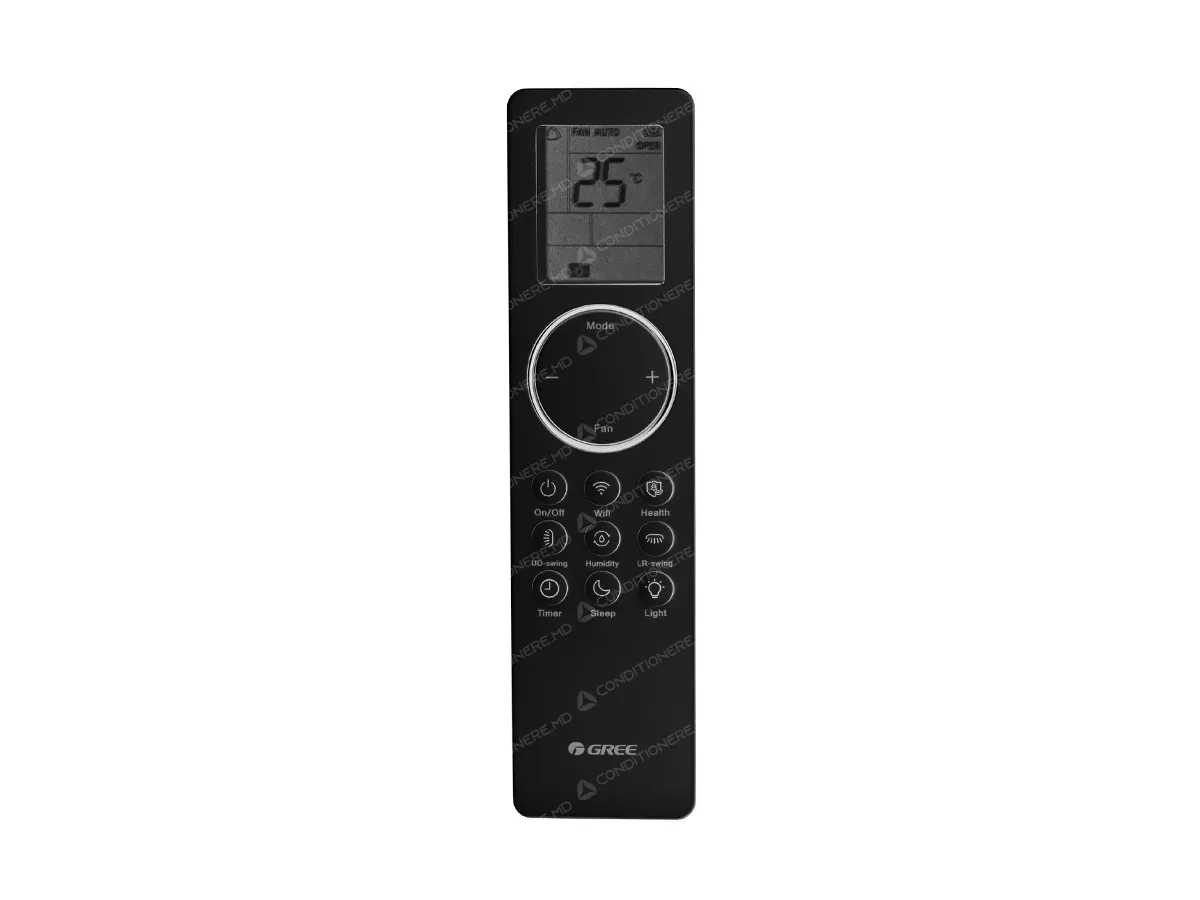Condiționer Gree AIRY BLACK Inverter R32 GWH09AVCXB-K6DNA1A/I 9000 BTU 