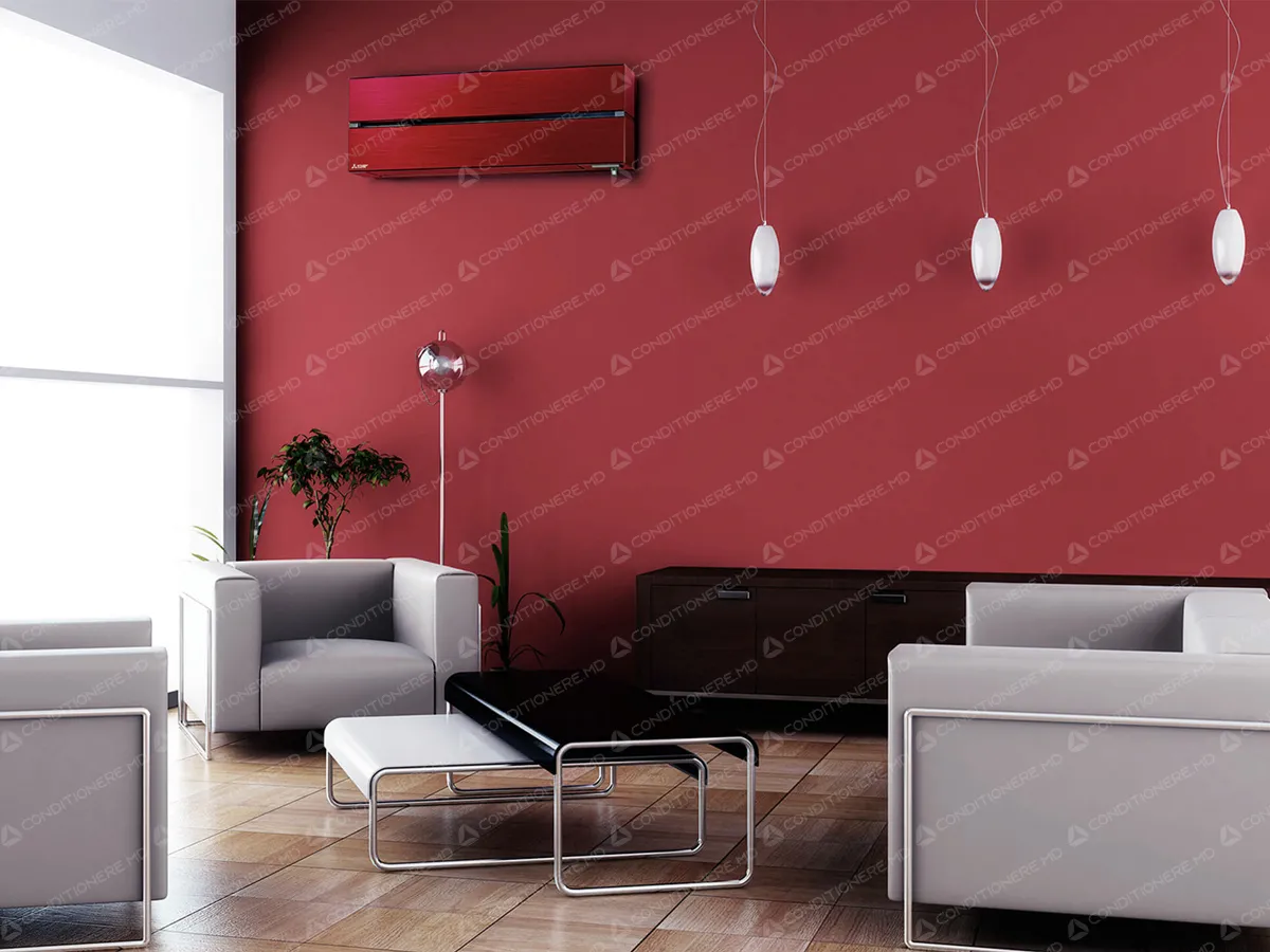 Unitate interioară a conditionerului Mitsubishi Electric MSZ-LN 50VGR-ER1 (roșu rubiniu)