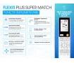 Conditioner HAIER FLEXIS Plus DC Inverter Super Match AS25S2SF1FA-S-1U25S2SM1FA (argintiu strălucitor)