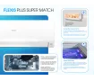 Condiționer HAIER FLEXIS Plus DC Inverter R32 Super Match AS25S2SF1FA-LW-1U25S2SM1FA (alb lucios)