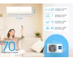 Кондиционер HAIER FLEXIS Plus DC Inverter Super Match AS71S2SF1FA-WH-1U71S2SR2FA (белый матовый)