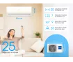 Conditioner HAIER FLEXIS Plus DC Inverter Super Match AS25S2SF1A-WH-1U25S2SM1FA (alb mat)