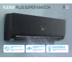 Кондиционер HAIER FLEXIS Plus DC Inverter Super Match AS35S2SF1FA-BH-1U35S2SM1FA (черный матовый)